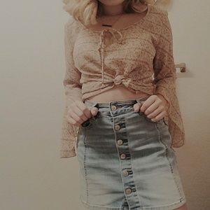 Autumn styled blouse